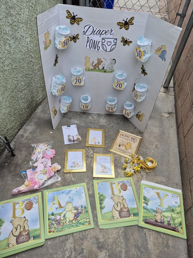 Winnie The Pooh Baby Shower Decoration