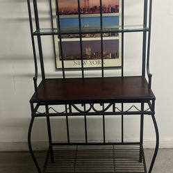 33”wx18”dx70”h Good Condition Microwave Stand