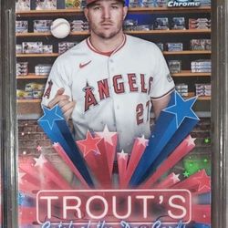 2025 Bowman Chrome Mike Trout Hobby Stars