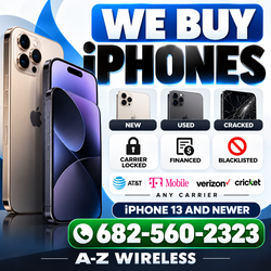 WE BUY iPHONES 💵 Broken, Locked, Financed & More | 13–18