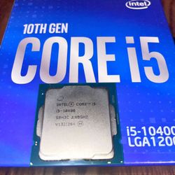Intel Core i5-10400 2.90 GHz 6-Cores 10th Gen. Processor LGA1200