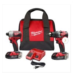 Milwaukee Cordless Hammer Drill/Impact Combo Kit 