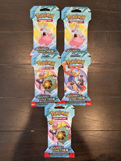 Pokemon journey together blister packs