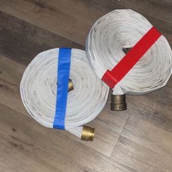 75ft Fire Hoses $65 Per Hose. 