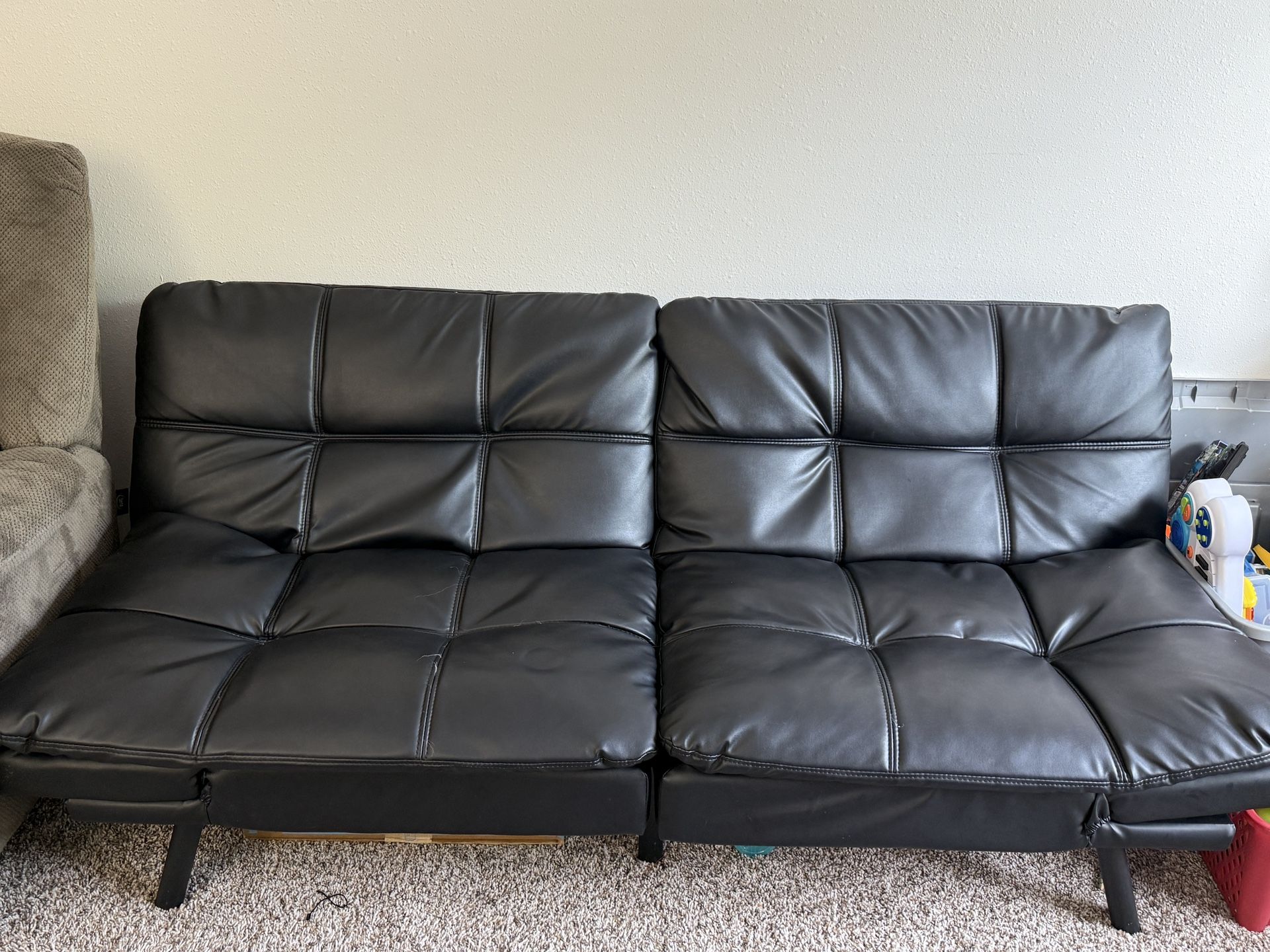 Futon Sofa Convertible To Bed Also