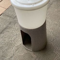 The item pictured is a Toddy or Filtron cold brew coffee system. It's used to make coffee concentrate by steeping grounds in cold water for 12-24 hour