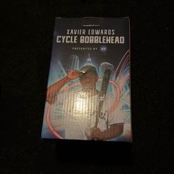 Xavier Edward’s Cycle Bobble head 