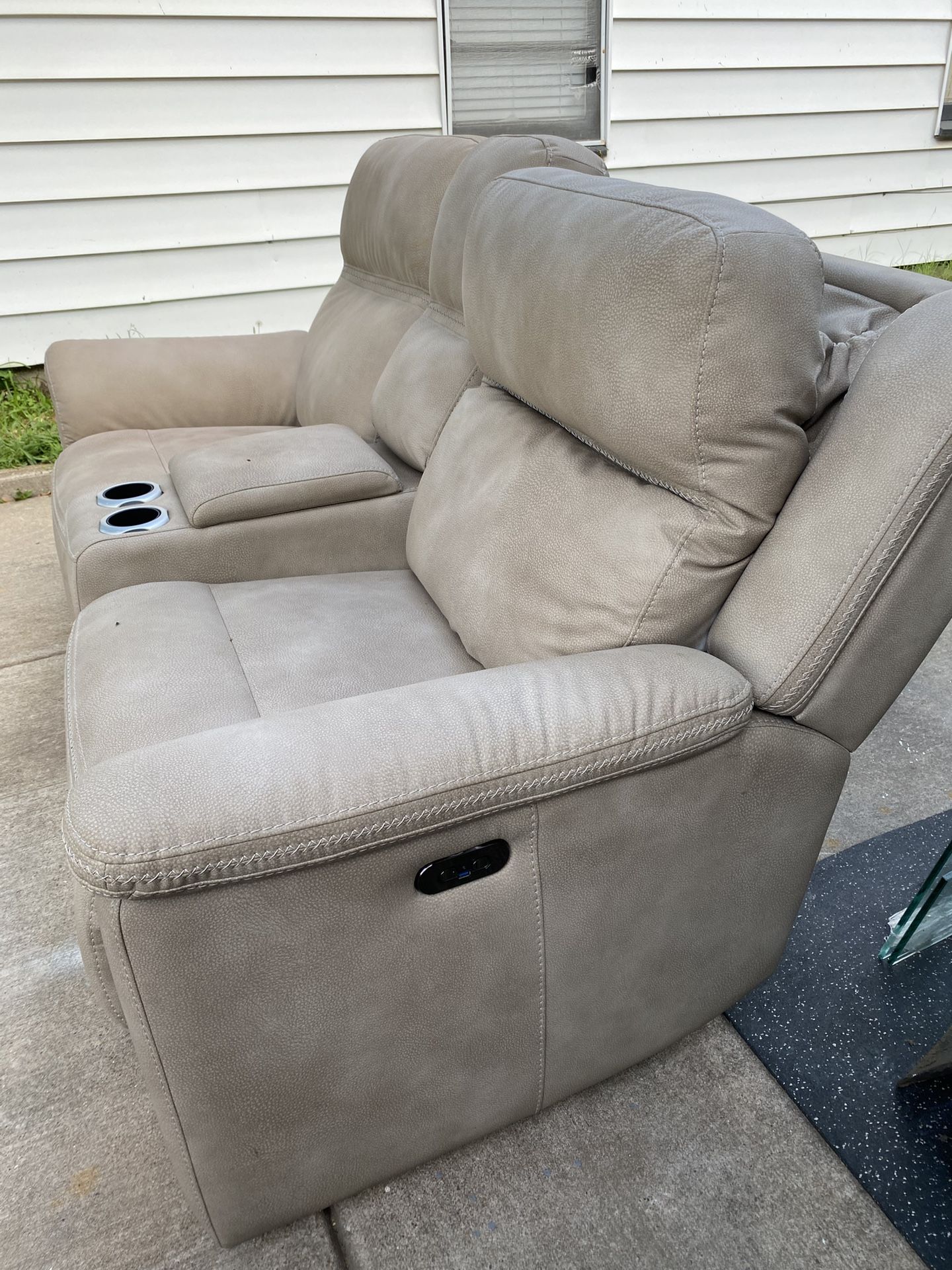 Reclining Sofa, $125 As Is