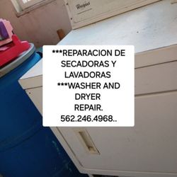 Washer And Dryer ..lavadora ..secadora...