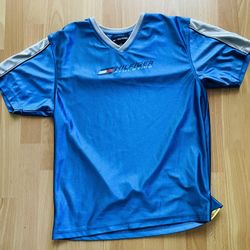 Vintage Tommy Hilfiger Blue Soccer Jersey