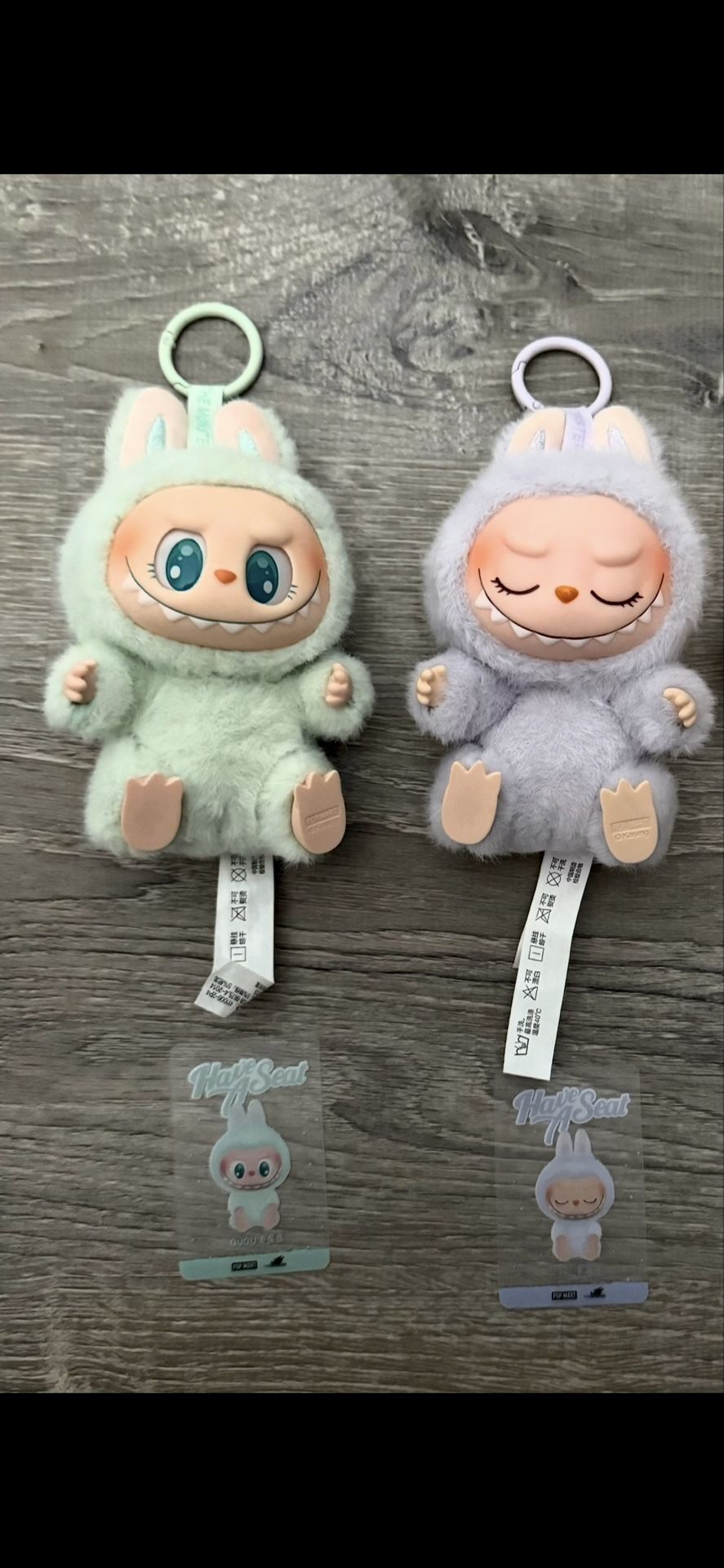 2 Authentic Labubus