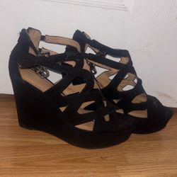 Women’s black high heels