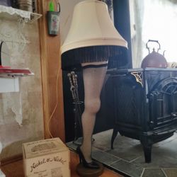 Leg Lamp from Christmas Story