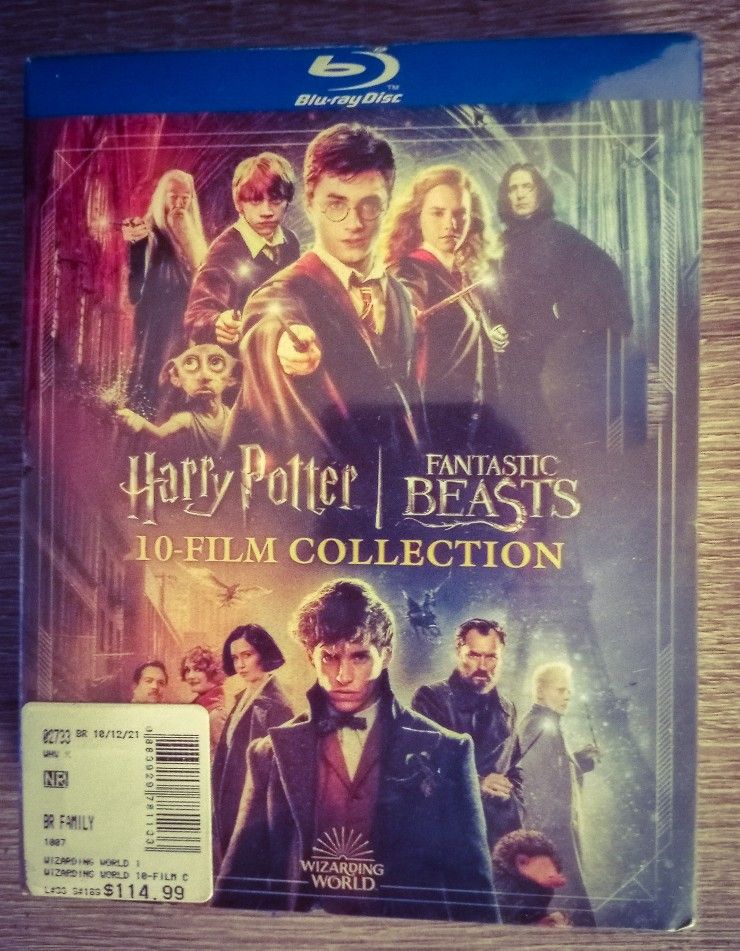 NEW Harry Potter/Fantastic Beasts 10-disc Collection on Blu-ray