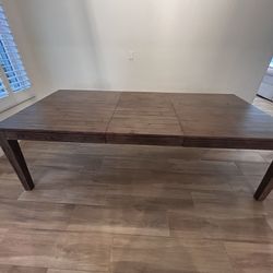 Crate And barrel Extendable Dining Table