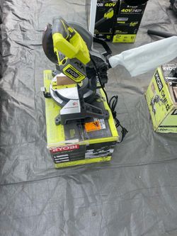 RYOBI 9 Amp Corded 7-1/4 in. Compound Miter Saw