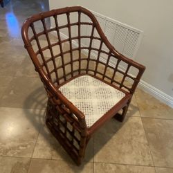 Vintage Bamboo Chair
