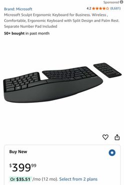 Microsoft Sculpt Ergonomic Wireless Keyboard