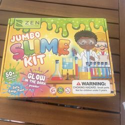 Jumbo Slime Kit by Zen Laboratory (NEW / Never Used)