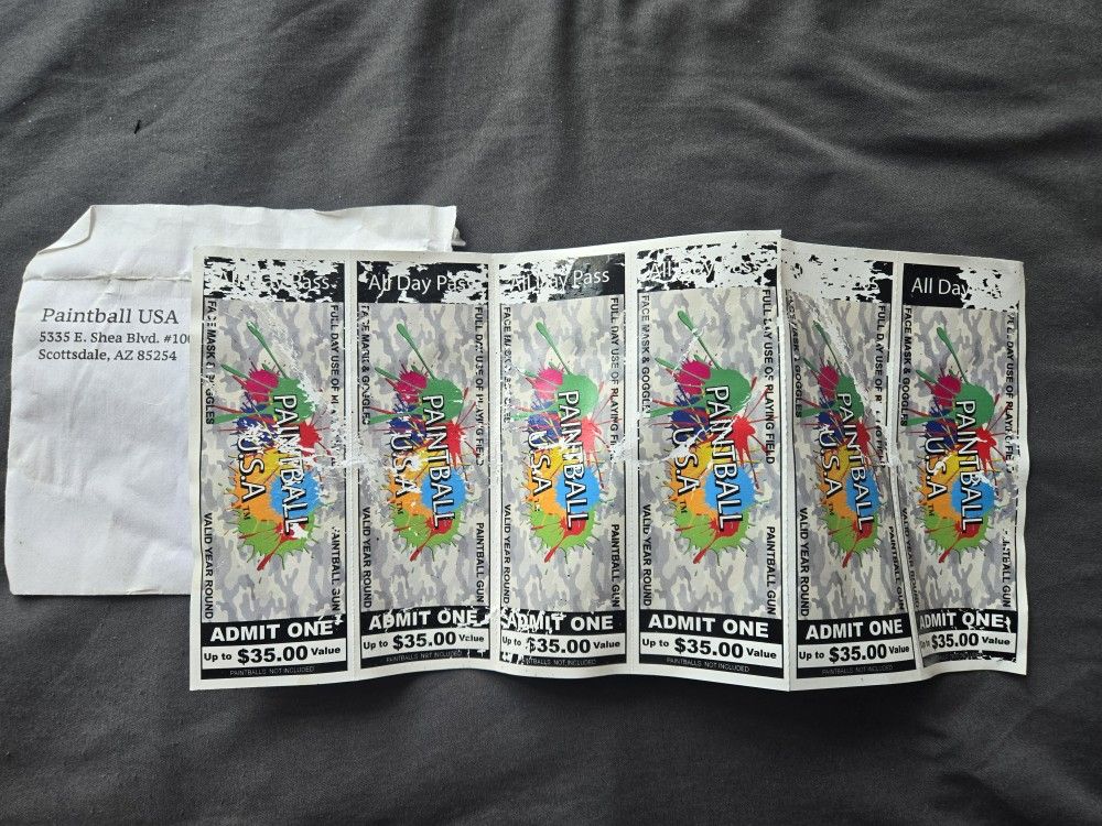 Paint Lball USA Tickets