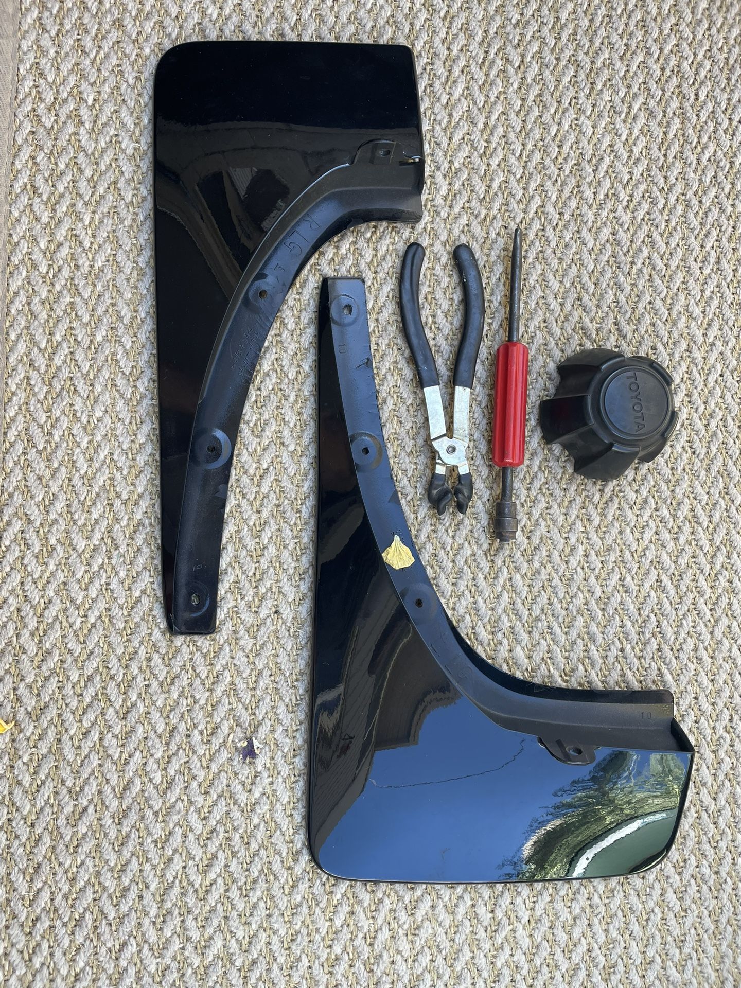 Toyota OEM Rear Fender guards, generic tools:  Take All For $19.99 OBO for Ind. Items.