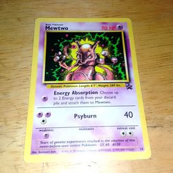 1999 Pokemon Card Mewtwo #14  70 HP 
