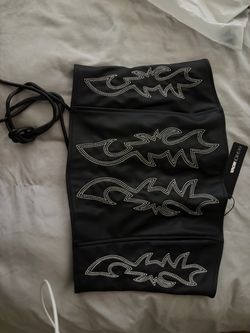 Fashion Nova Black Corset Top
