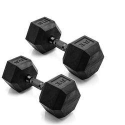 35lbs Hexagon Dumbbells - Pair