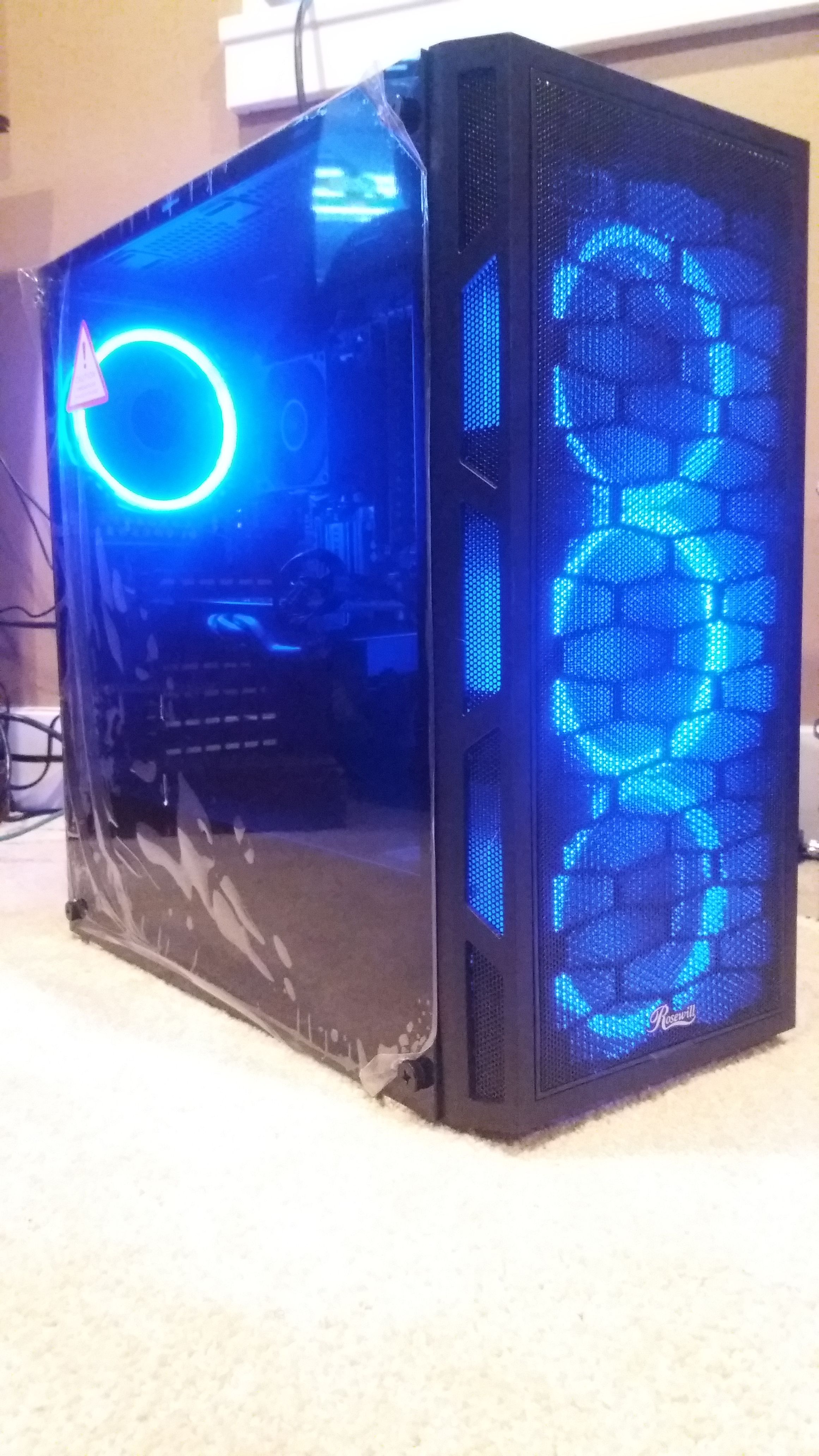 Gaming Rig 8.0 (Blue Rings of Fire)