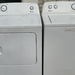 Amana Washer Electric Dryer Set 