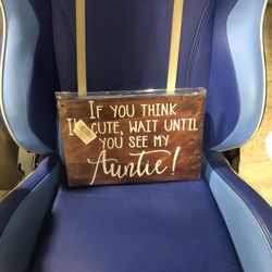 "IF YOU THINK I'M CUTE, WAIT UNTIL YOU SEE MY Auntie!"