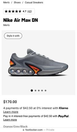 Men’s Nike Air Max DN Size: 9.5 $140 or best offer