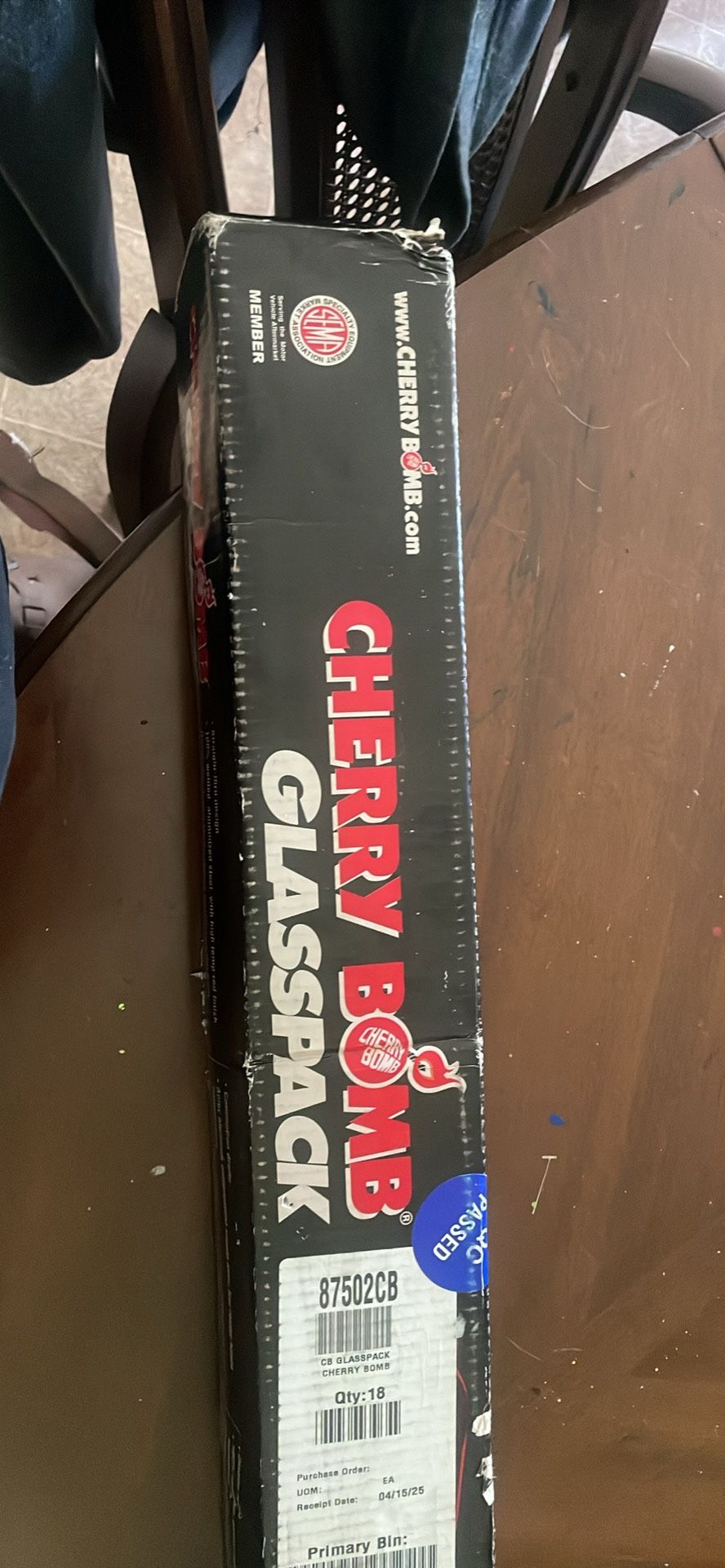cherry bomb exaust piece