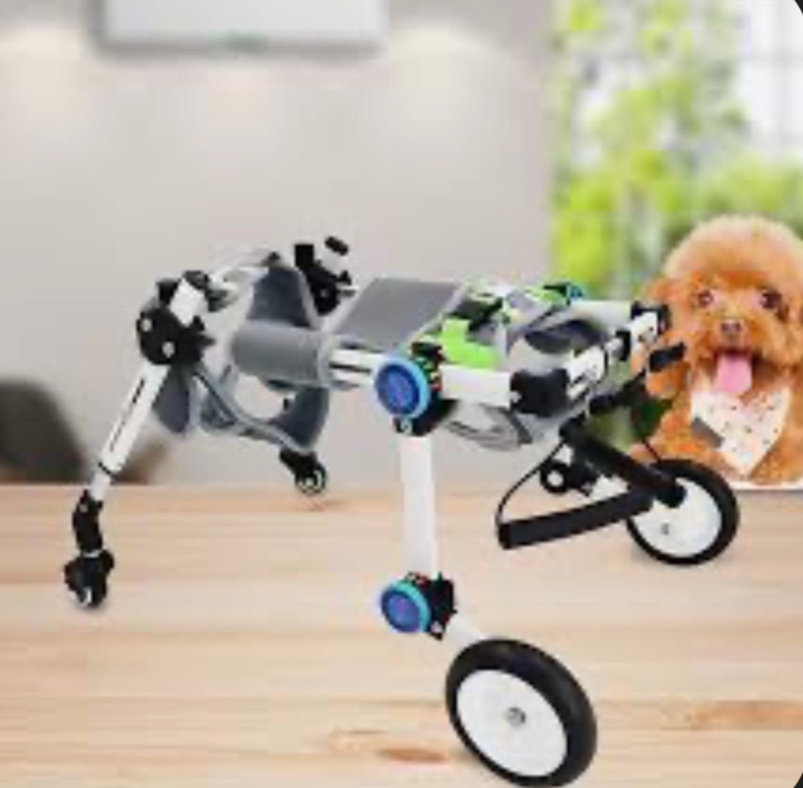 Adjustable 4 Wheel Dog Wheelchair