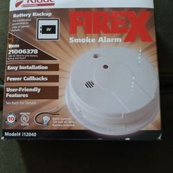 New Smoke Alarm