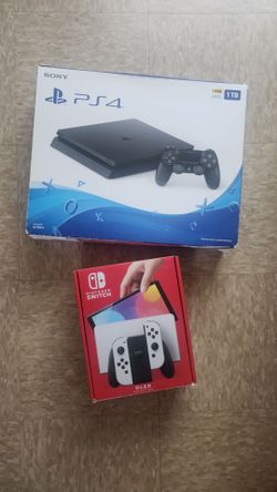 NIB NEVER USED SYSTEM  PS4$200.00 OLED SWITCH $270.00