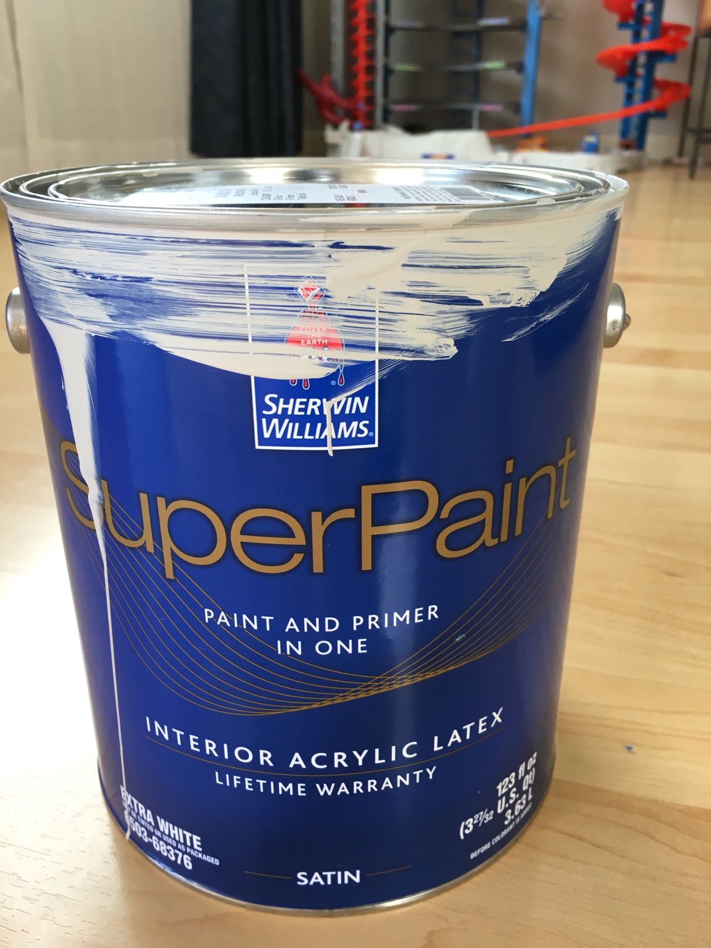 Sherwin Williams Wordly Gray paint
