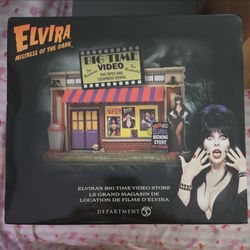 Department 56 Elvira's Big Time Video Store