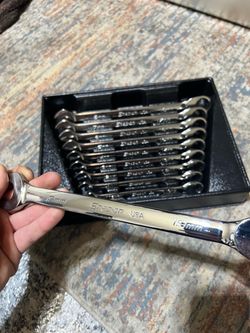 Snap on metric ratcheting wrenches