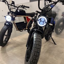 ✅ NEW-1500/2000W Watt Electric Ebike🚀40mph Top Speed, Fat Tire 20x4.0, Center Basket, 18ah Battery Incl (Blue Or Sand)