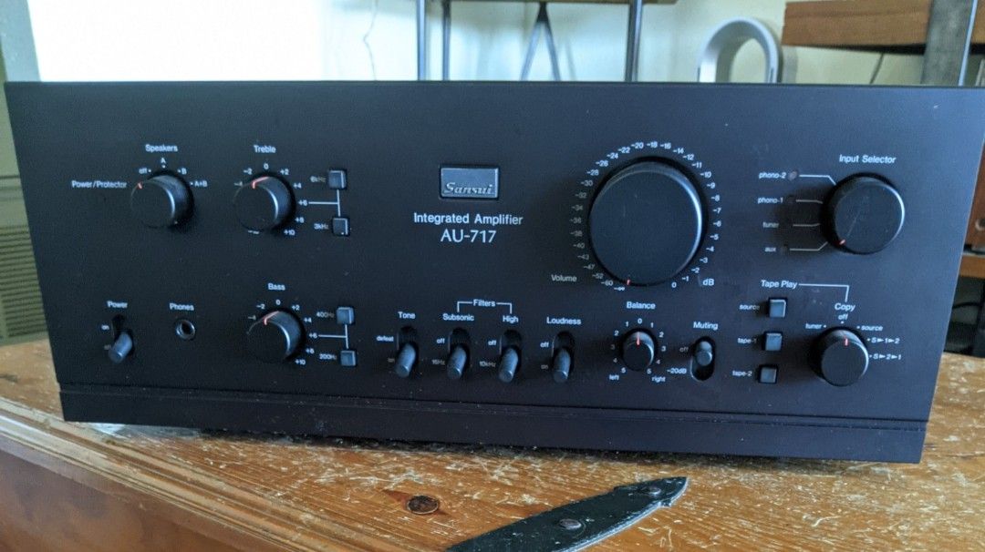 Sansui AU-717 Amplifier