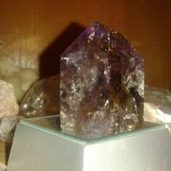 Ametrine crystal point