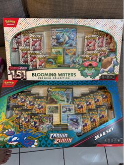 Blooming Waters 151 & Sea and Sky Premium Collection Pokemon