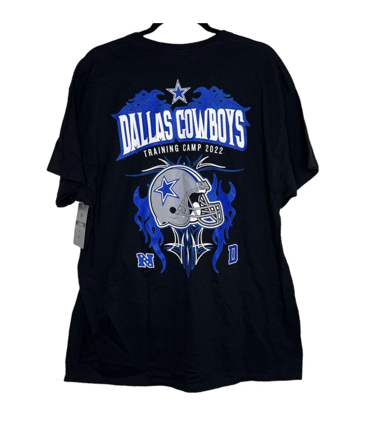 Exclusive Dallas Cowboys Oxnard Training Camp Helmet Shirt 2022