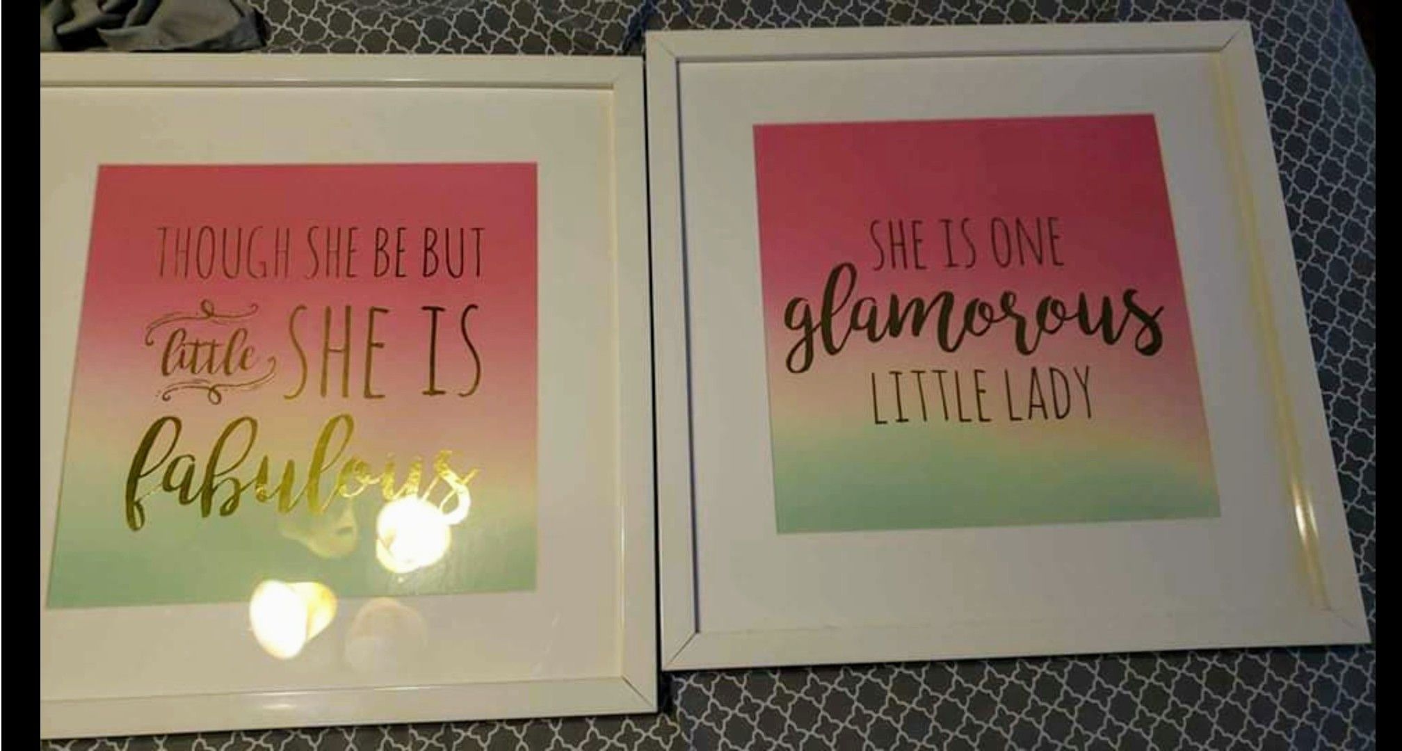 Girls room decor