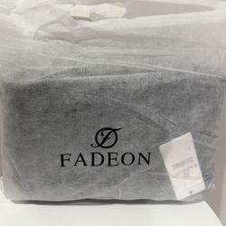 FADEON Leather Laptop Backpack for Women Designer 15.6 inch PU Laptop Bag, Ladies Travel Computer Work Backpack Black Pure Black Large (15.5-in Height