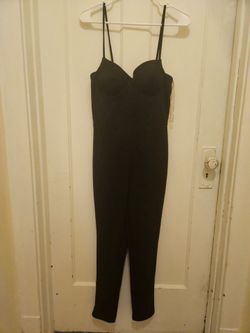 Haute Monde Black Jumpsuit Size S
