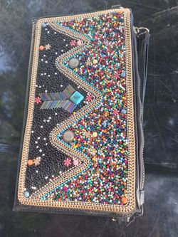 beaded purse