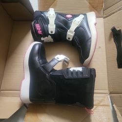 kids riding boots. answer