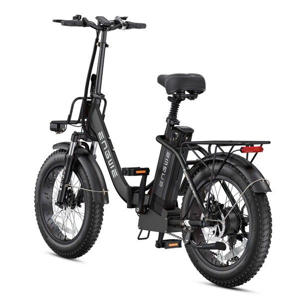 ENGWE 1125W Folding E-Bike Step Through Foldable Electric Bike City E-Bike Black
